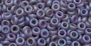 TOHO TD-8-635F  - 8/0 Matte Purple Gold Luster Demi Beads, 5 gm