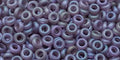TOHO TD-8-635F  - 8/0 Matte Purple Gold Luster Demi Beads, 5 gm