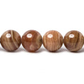 10mm Chocolate Brown Rhodochrosite plain round beads 15.5 inch 40 pieces