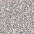 Miyuki 11-1001   11/0 Silver Lined Crystal AB Seed Beads - 5 or 10 gm