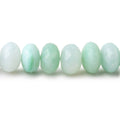 11-12mm Blue Peruvian Opal Faceted Rondelle Beads 16 inch 54 pieces