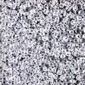 Miyuki 11-131   11/0 Transparent Crystal Seed Beads - 5 or 10 gm