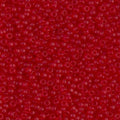 Miyuki 11-141F   11/0 Matte Transparent Ruby Red Seed Beads - 5 or 10 gm