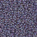 Miyuki 11-360   11/0  Aqua Lined Amethyst AB Seed Beads - 5 or 10 gm