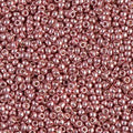 Miyuki 11-4209    11/0 Duracoat Galvanized Outside Dyed Dark Coral Seed Beads - 5 or 10 gm