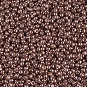 Miyuki 11-4213   11/0 Duracoat Galvanized Outside Dyed Dark Mauve Seed Beads - 5 or 10 gm