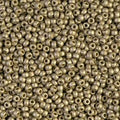 Miyuki 11-4221F   11/0 Matte Duracoat Galvanized Light Smoky Pewter Seed Beads - 5 or 10 gm