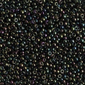 Miyuki 11-453   11/0 Metallic Green Iris Seed Beads - 5 or 10 gm
