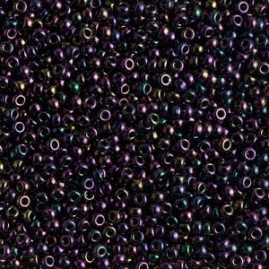 Miyuki 11-454   11/0 Metallic Purple Iris Seed Beads - 5 or 10 gm