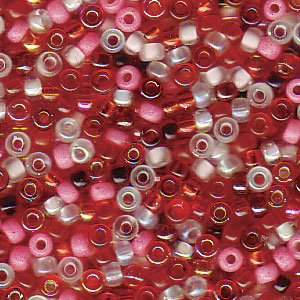 Miyuki 11-MIX05  11/0 Strawberry Fields Mix Seed Beads - 5 or 10 gm