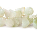 11x10-20x13mm Lemon Lime Drusy Freeform Beads 46 pieces