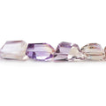 11x9-17x8mm Ametrine Faceted Nugget Beads 16 inches 30 pieces AAA