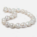 12x13-14x16mm Off White Ultra Baroque Freshwater Pearl 16 inch 29 pieces A