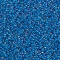 Miyuki 15-149FR   15/0 Matte Transparent Capri Blue AB Glass Seed Beads - 5 or 10 gm
