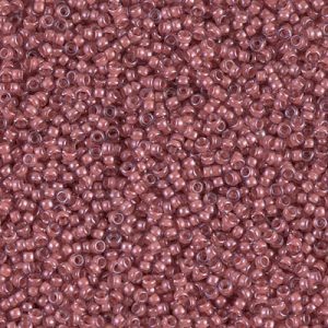 Miyuki 15-364   15/0 Berry Lined Crystal Luster Glass Seed Beads - 5 gm