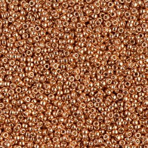 Miyuki 15-4206   15/0 Duracoat Galvanized Muscat Seed Beads - 1, 2 or 5 gm
