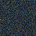 Miyuki 15-455D   15/0 Metallic Variegated Purple/Green Iris Seed Beads - 5 gm