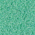 Miyuki 15-520  15/0 Mint Green Ceylon Glass Seed Beads - 5 gm
