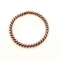 15mm Copper Jumpring 15mm Twisted *DISCONTINUED*