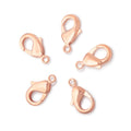 15mm Copper Lobster Clasp 5 pieces