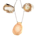 18-21mm Natural Color Drusy Bead Set of 3