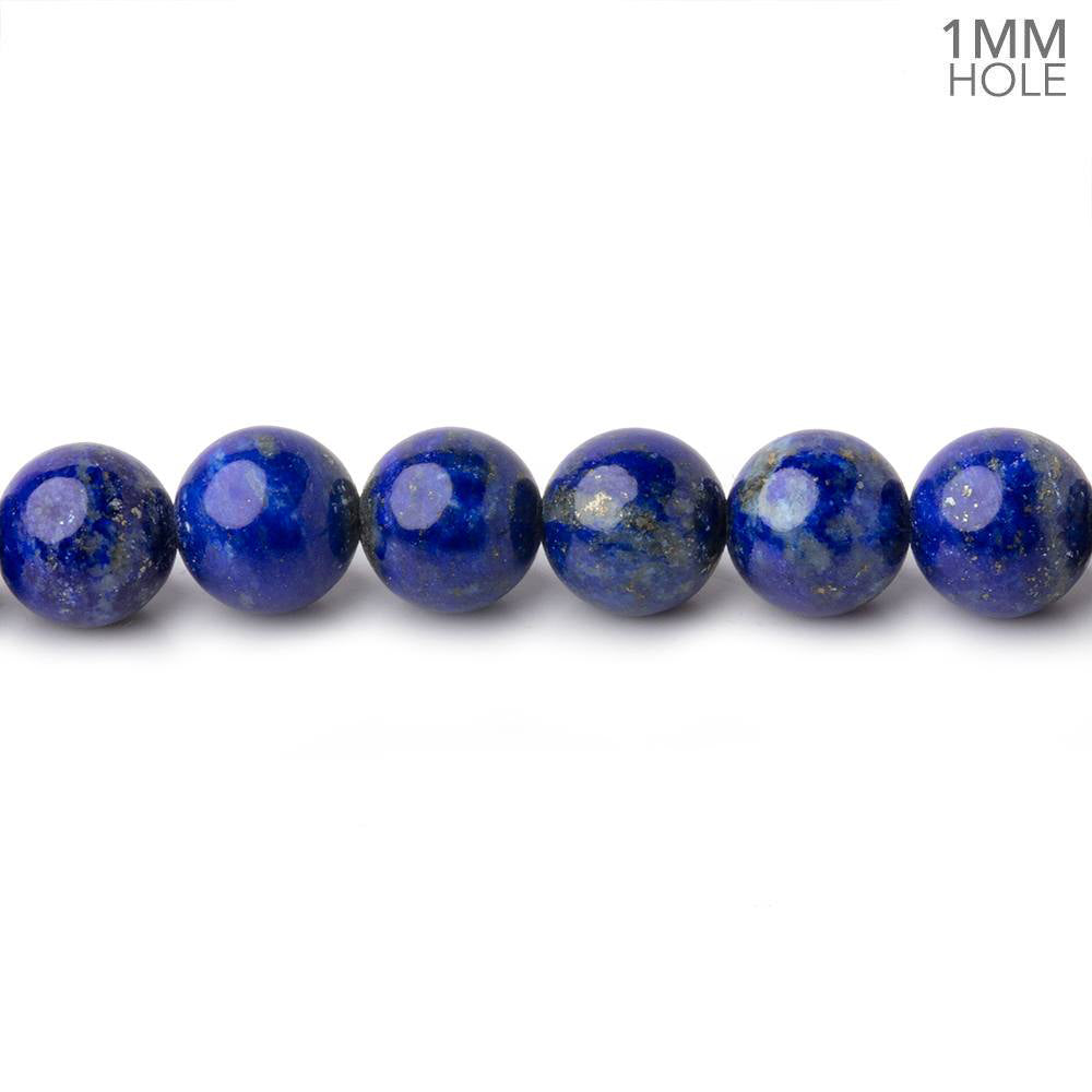 6mm Lapis Lazuli Plain Round Beads 16 inch 68 pieces 1 mm Hole