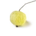 19x17mm Lemon Quartz Hand Carved Focal Bead 1 Piece AAA