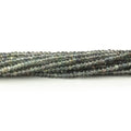 2-2.5mm Color Change Sapphire Plain Rondelle Beads 18 inch 300 pieces