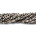 2-4mm Champagne Grey Diamond crystal nugget beads 15 inch 225 pieces