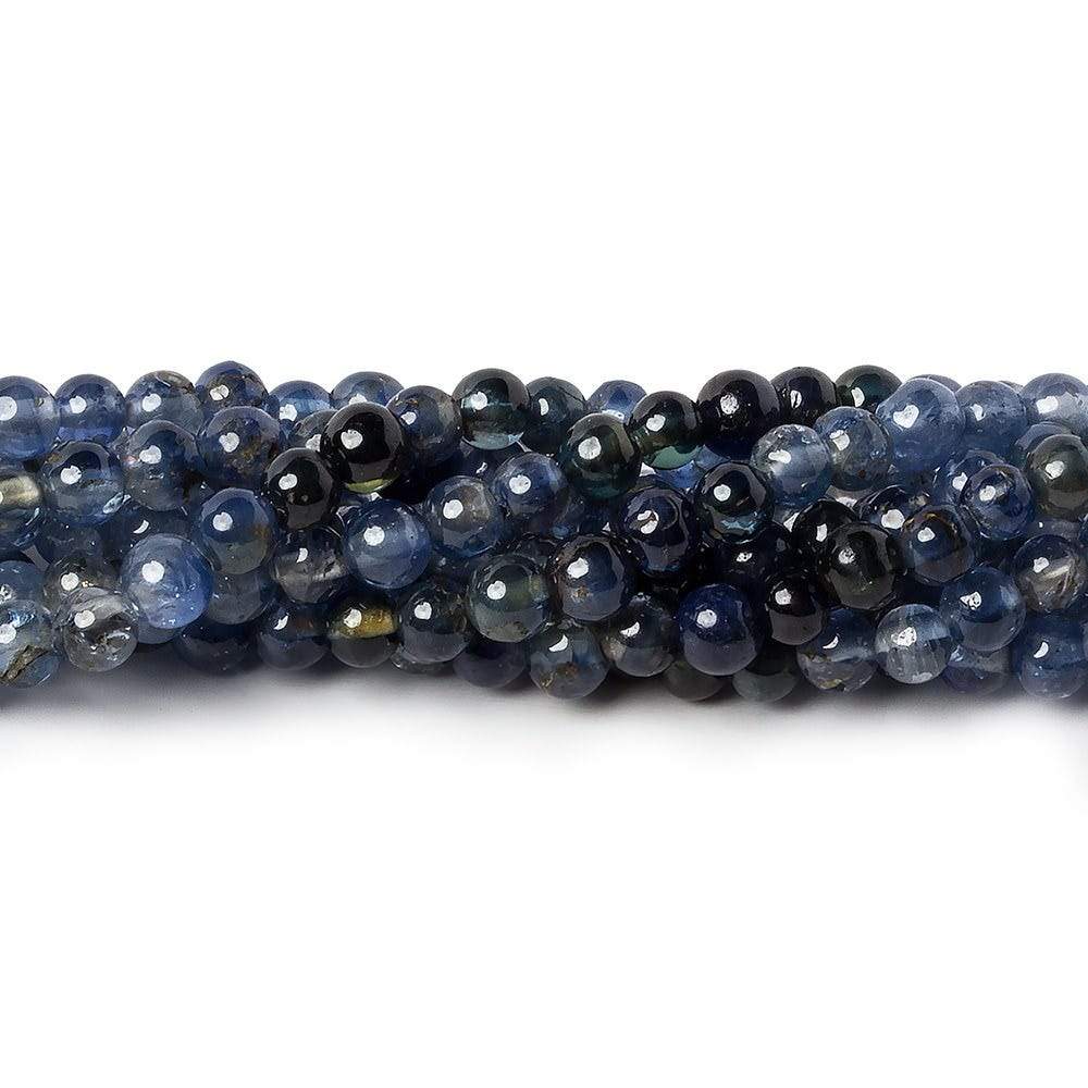 2-4mm Sapphire Beads Plain Rounds 16.5 inch 160 pieces