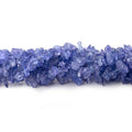 2-4mm Tanzanite Chip Beads 14 inch 200 pieces