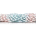 2.2mm Multi Color Beryl Micro Faceted Round Beads 12.5 inch 160 pieces