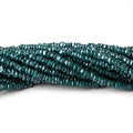 2.5-3mm Mystic Teal Topaz Faceted Rondelles 16 inch 245 beads