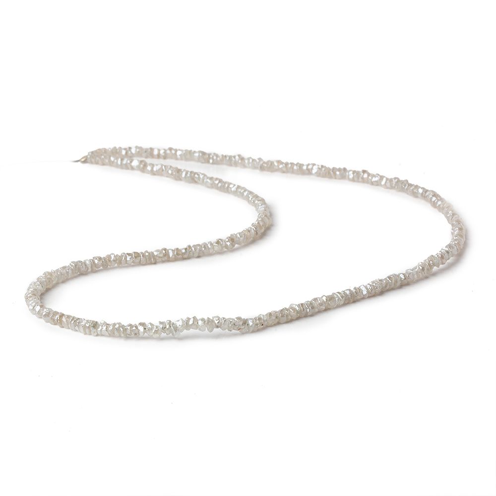 4mm Mystic Champagne Zircon native cut rondelle beads 16 inch 250pcs