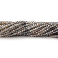 2mm Shaded Mystic Labradorite micro faceted rondelle beads 13 inch 165 pieces AA
