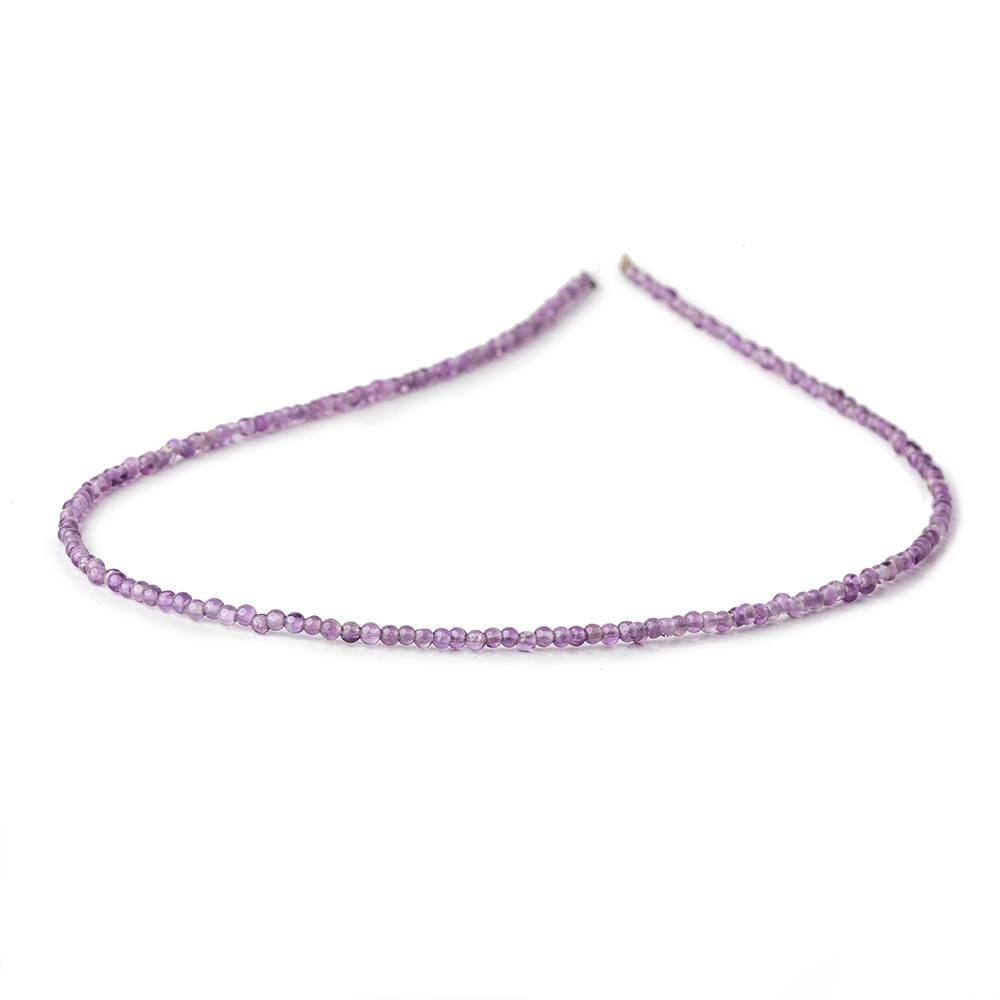 2mm Amethyst Plain Round Beads 13 inch 175 pieces