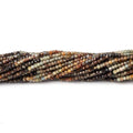 2mm Multi Brown Sapphire Micro Faceted rondelle beads 13 inch 200 pieces