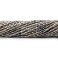 2mm Mystic Shaded Labradorite faceted round beads 13 inch 180 pieces