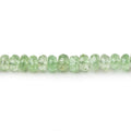 3-4mm Tsavorite Garnet Faceted Rondelle Beads 15.75 inch 187 pieces