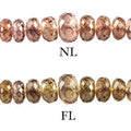 3-6mm Color Change Garnet Faceted Rondelle 15 inch 180 pieces