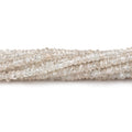 3mm Champagne Zircon Faceted Rondelle Beads 13 inches 210 beads