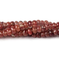 3.5-6mm Andesine plain rondelle beads 18 inch 166 pieces A