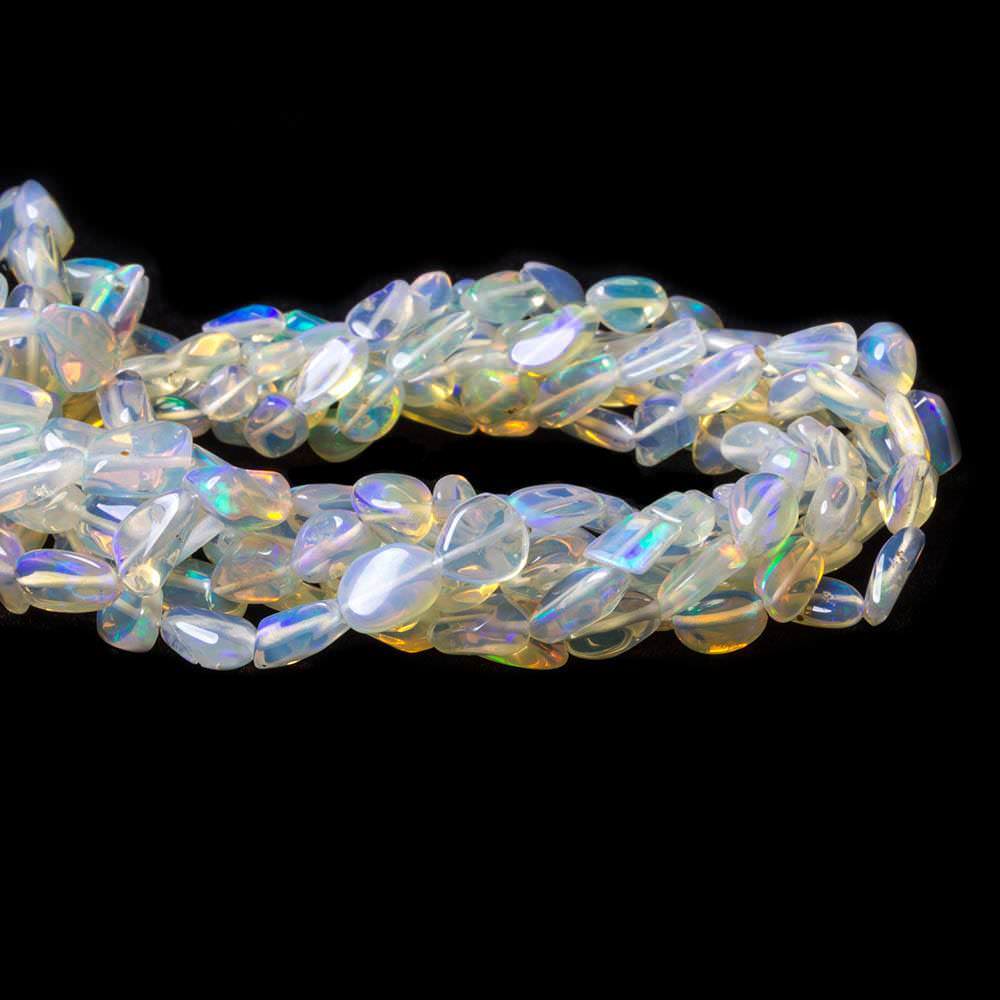 3.5x3.5-9x6mm Ethiopian Opal Plain Nugget Beads 16 inch 70 pieces