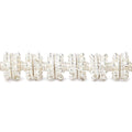 3x10x10mm Sterling Silver Plated Copper Bead Cap with Bali Granulated Design 8 inch 56 beads