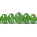 4-10mm Tsavorite Garnet Beads Plain Rondelle 18 inch 135 pieces