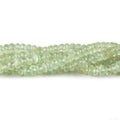 4.5-5mm Prehnite Faceted Rondelle Beads 17 inch 150 pieces