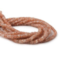 4-4.5mm Sunstone Heshi Beads 14 inch 260 pieces