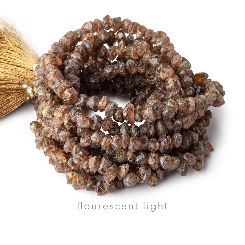 4-6mm Color Change Garnet Unpolished Nugget Beads 16 inch 98 pieces