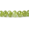 4-7.5mm Grossular Garnet plain rondelles 18 inch 130 beads