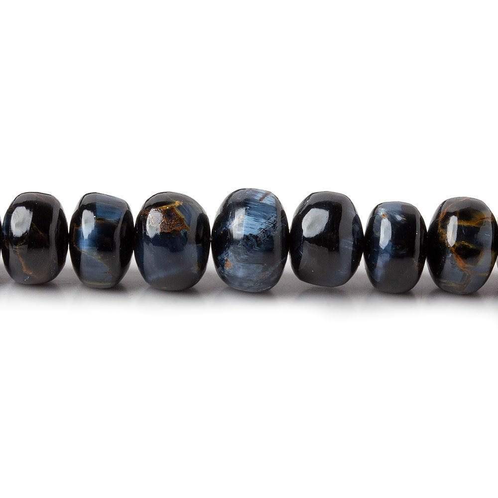 5-8mm Pietersite plain rondelle beads 18 inch 118 pieces AA